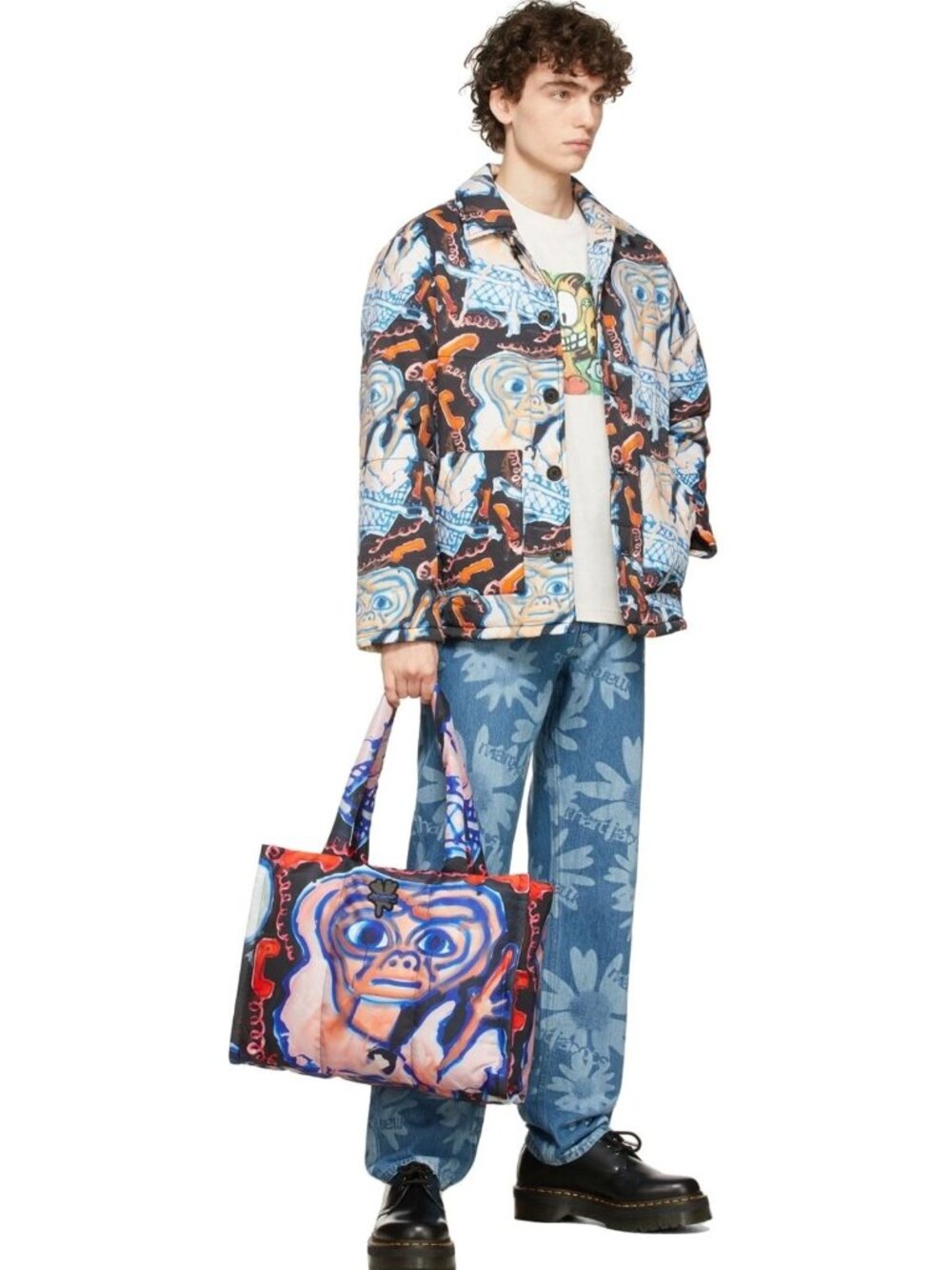 Marc Jacobs E.T. Heaven Multicolor Phone Home Tote - Discontinued - Picture 5 of 8